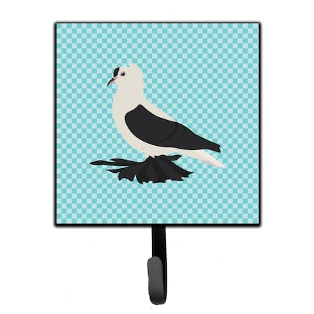 Carolines Treasures Saxon Fairy Swallow Pigeon Blue Check Leash or Key Holder BB8120SH4